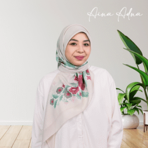 CREAM WITH RED FLOWERS